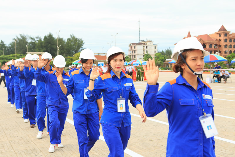Đồ quần áo bảo hộ lao động ở Tp Vinh Nghệ An Hà Tĩnh